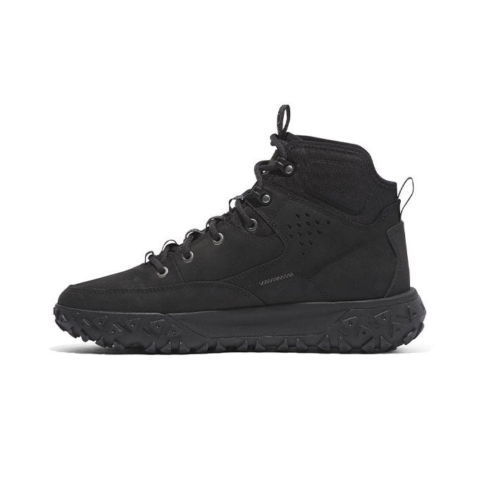Timberland Greenstride Motion 6 Mıd Lace Up Erkek Jet Black Outdoor Bot