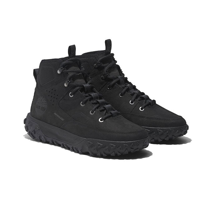 Timberland Greenstride Motion 6 Mıd Lace Up Erkek Jet Black Outdoor Bot