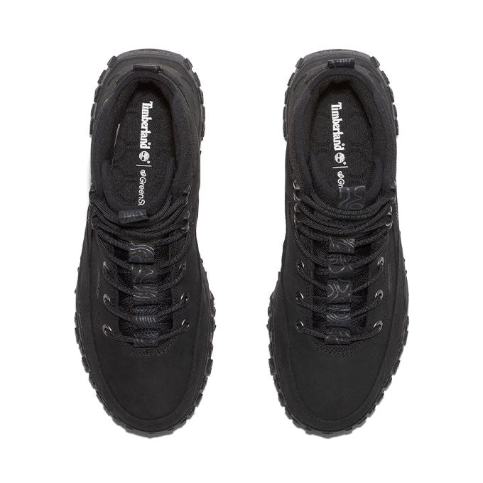 Timberland Greenstride Motion 6 Mıd Lace Up Erkek Jet Black Outdoor Bot