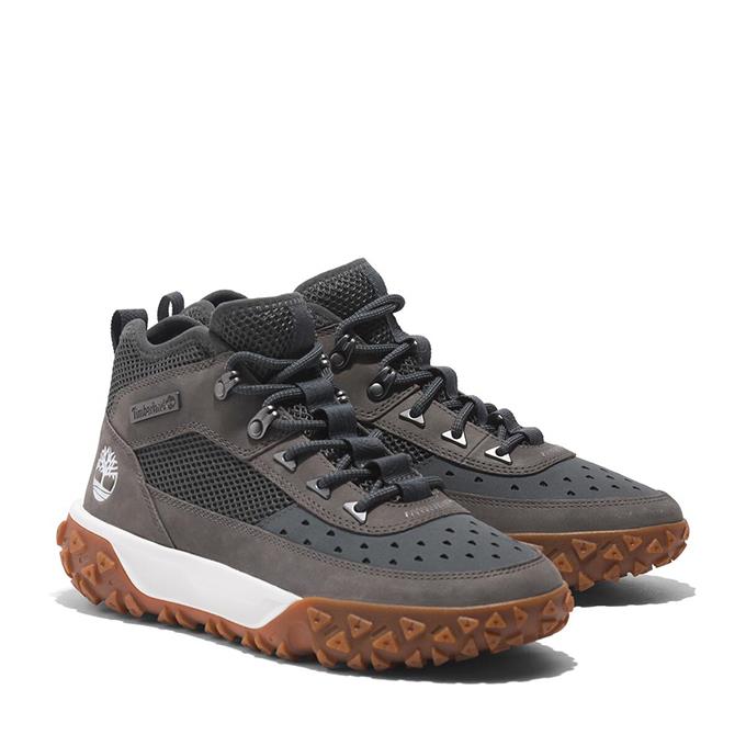 Timberland Greenstride Motion 6 Mid Lace Up  Gri Erkek Outdoor Bot