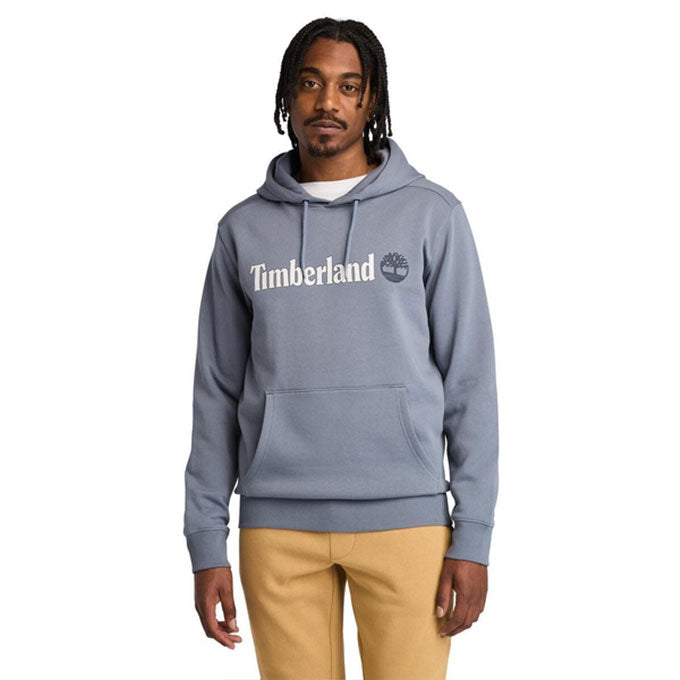 Timberland Kennebec River Linear Logo Gri Erkek Sweatshirt