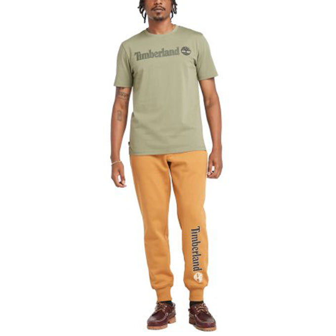 Timberland Kennebec River Linear Logo Haki Erkek T-Shirt
