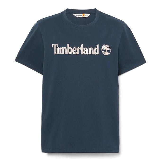 Timberland Kennebec River Linear Logo Safir Erkek T-Shirt