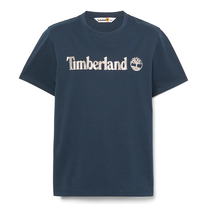 Timberland Kennebec River Linear Logo Safir Erkek T-Shirt