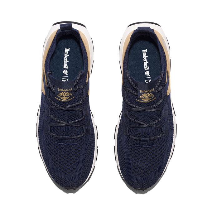 Timberland Low Lace Up Erkek Dark Blue Knıt Outdoor Ayakkabı