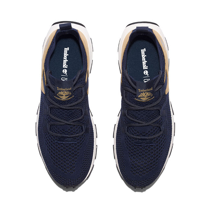 Timberland Low Lace Up Erkek Dark Blue Knıt Outdoor Ayakkabı