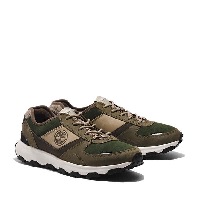 Timberland  Low Lace Up  Yeşil Erkek Outdoor Ayakkabı