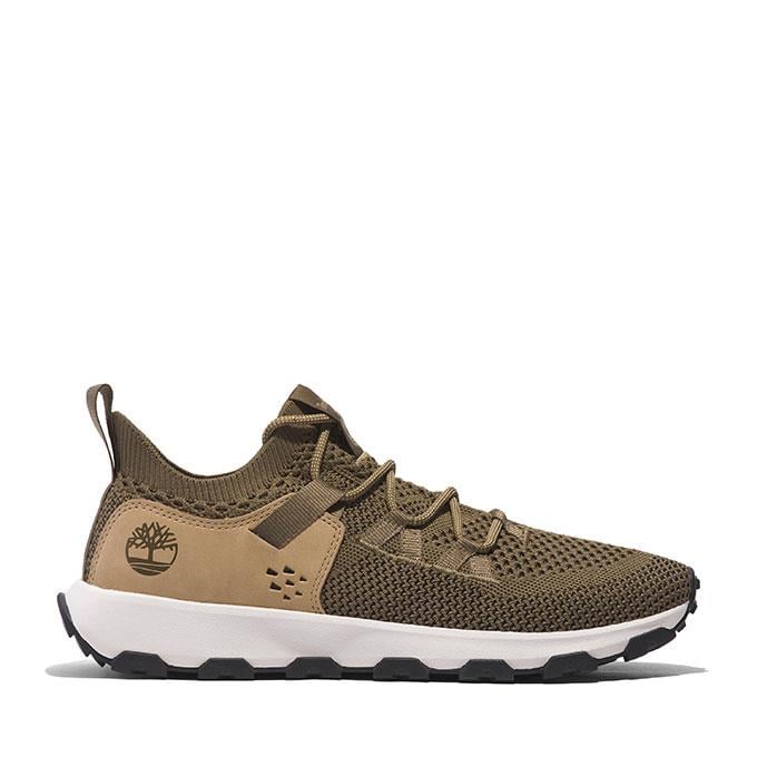 Timberland Low Lace Up Erkek Olıve Knıt Outdoor Ayakkabı
