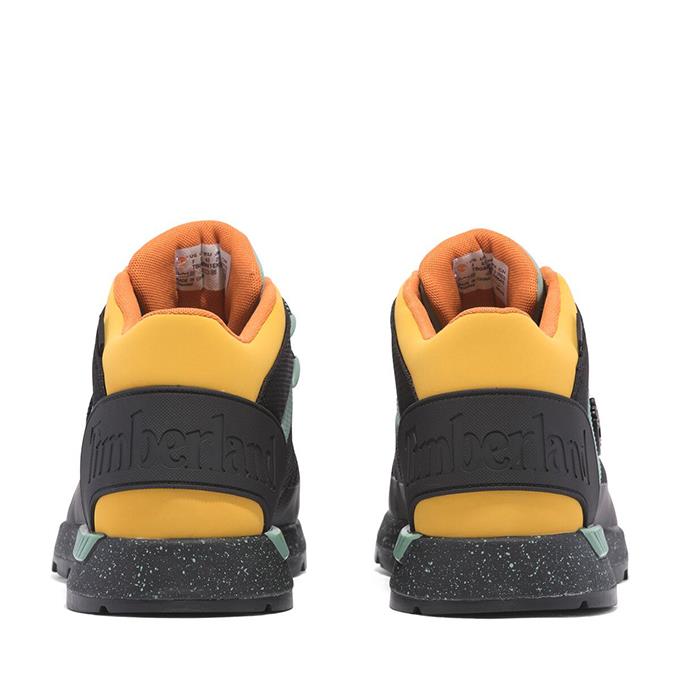 Timberland Mıd Lace Up Waterproof Erkek Black Mesh Outdoor Bot