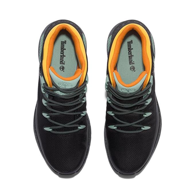 Timberland Mıd Lace Up Waterproof Erkek Black Mesh Outdoor Bot