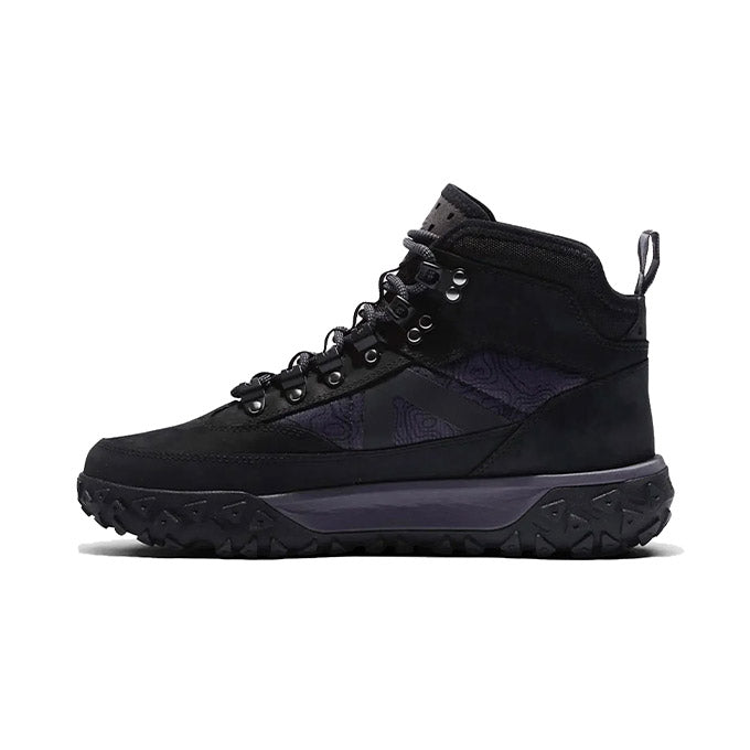 Timberland  Mid Lace Up Waterproof Siyah Erkek Outdoor Bot