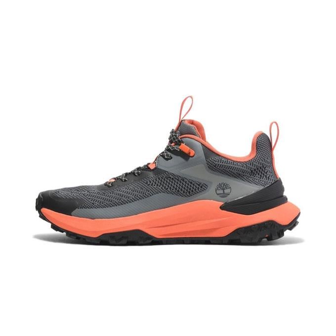 Timberland Motıon Access Low Lace Up Erkek Medıum Grey Knıt W Orange Outdoor Ayakkabı