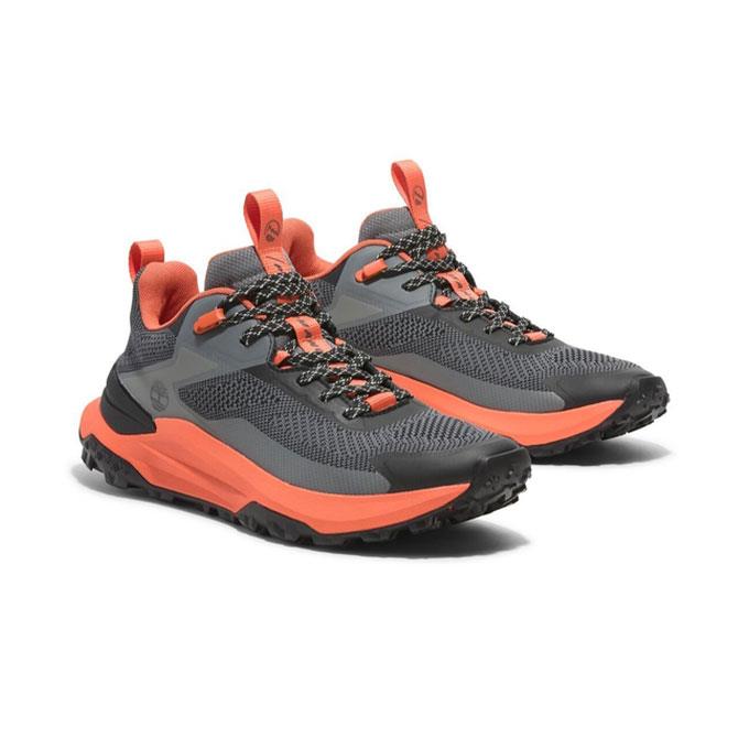 Timberland Motıon Access Low Lace Up Erkek Medıum Grey Knıt W Orange Outdoor Ayakkabı