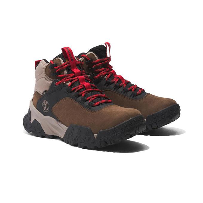 Timberland Motion Scramble Mid Lace Up Gore-Tex Hiking Kahverengi Erkek Outdoor Bot
