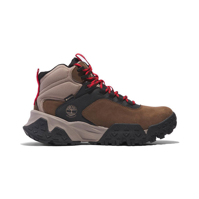 Timberland Motıon Scramble Mıd Lace Up Gtx Hıkıng B Erkek Dark Brown Nubuck Outdoor Bot
