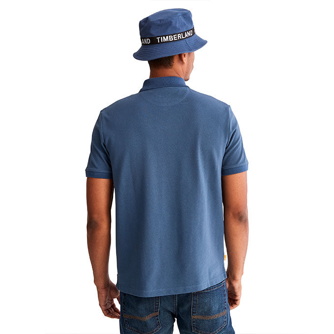 Timberland Pique Short Sleeve Safir Erkek T-Shirt