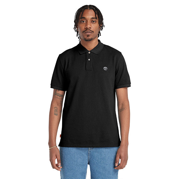 Timberland Pique Short Sleeve Siyah Erkek T-Shirt
