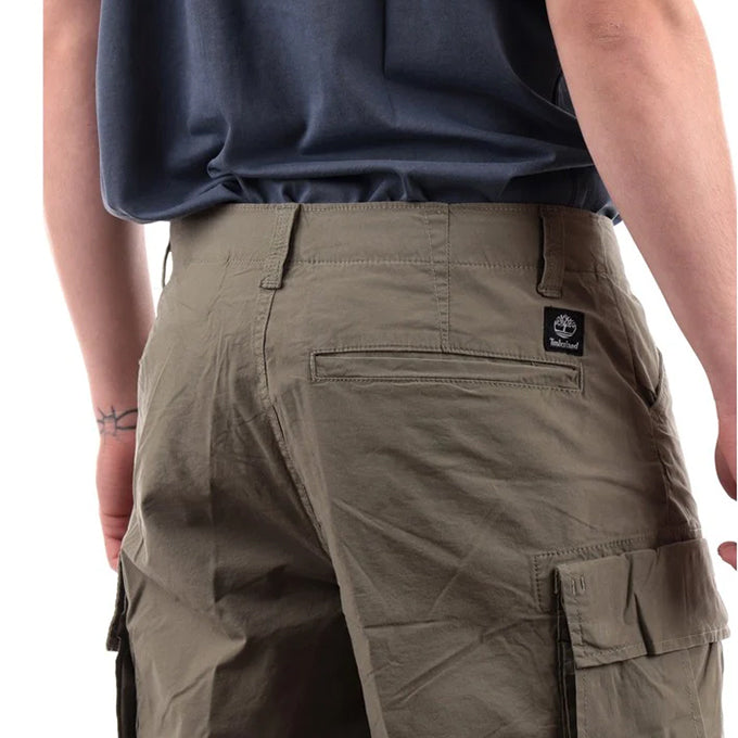 Timberland Poplin Cargo Haki Erkek Şort