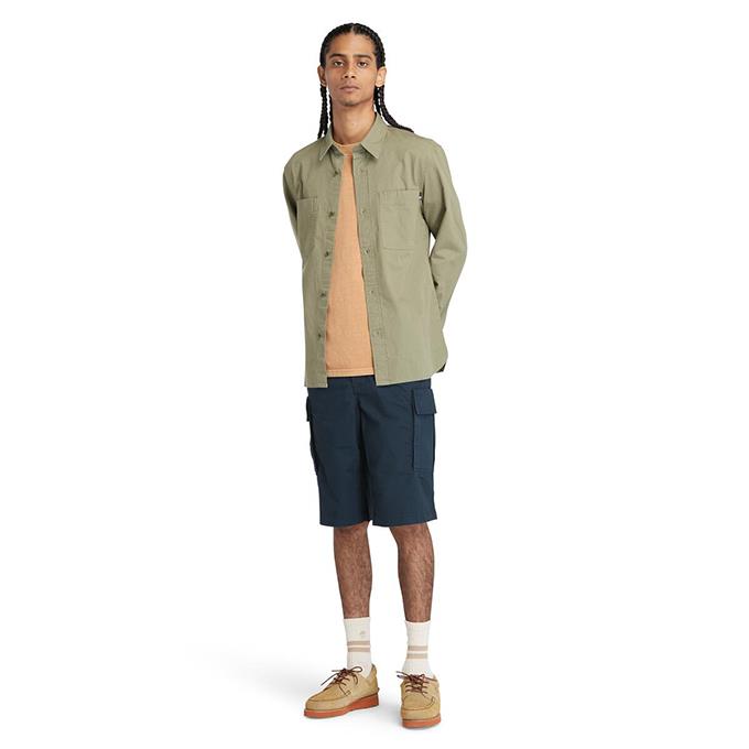 Timberland Poplin Cargo Safir Erkek Şort
