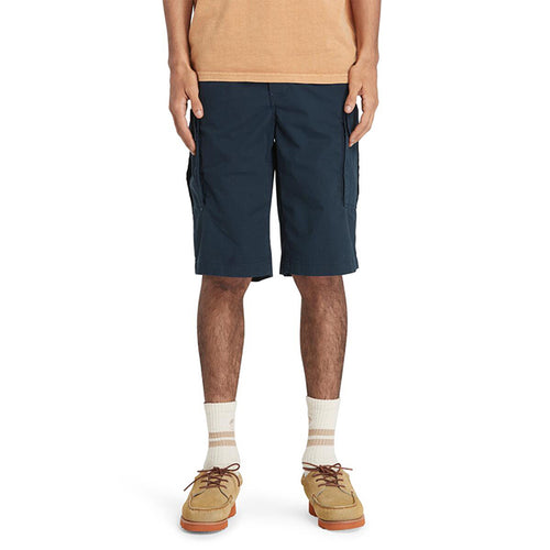 Timberland Poplin Cargo Erkek Şort - Safir