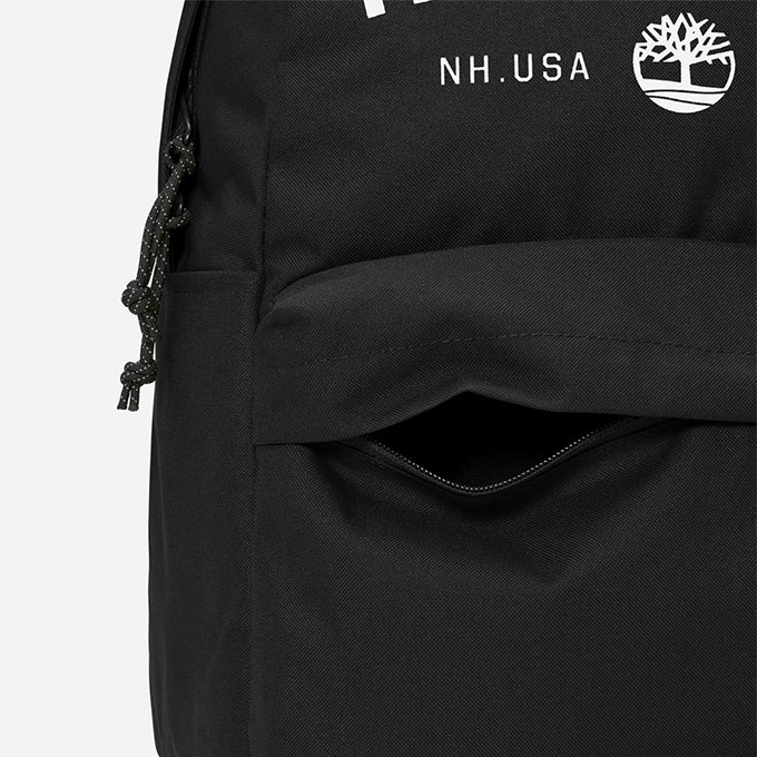 Timberland Printed Backpack 22 Lt Siyah Unisex Sırt Çantası