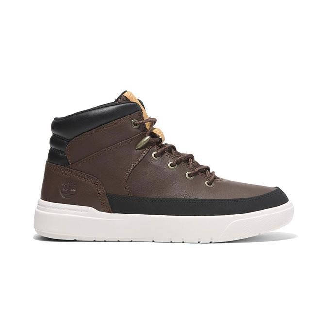 Timberland Seneca Bay Mıd Lace Up Erkek Dark Brown Full Graın Outdoor Bot