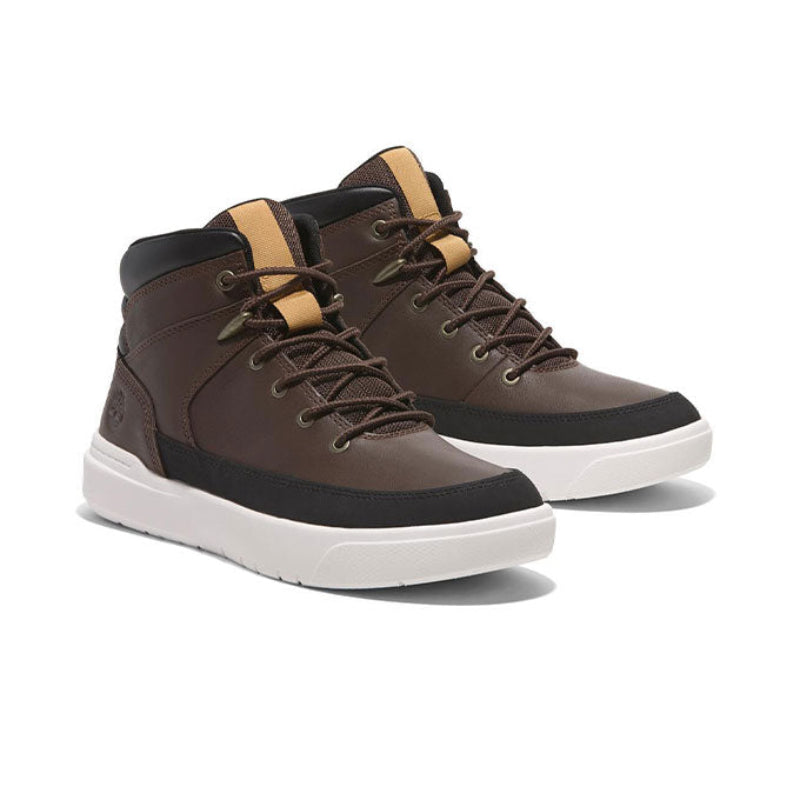 Timberland Seneca Bay Mid Lace Up Erkek Outdoor Bot - Kahverengi