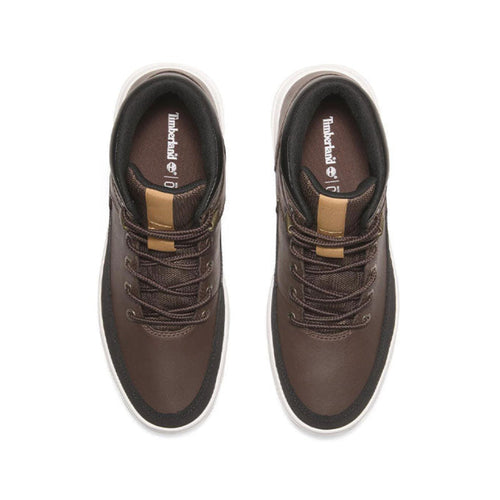 Timberland Seneca Bay Mid Lace Up Erkek Bot - Kahve-Krem