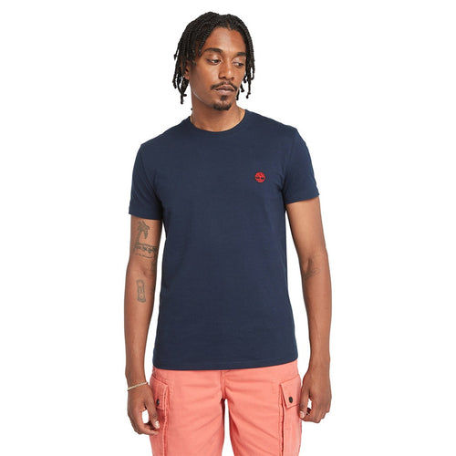 Timberland Short Sleeve Erkek T-Shirt - Safir