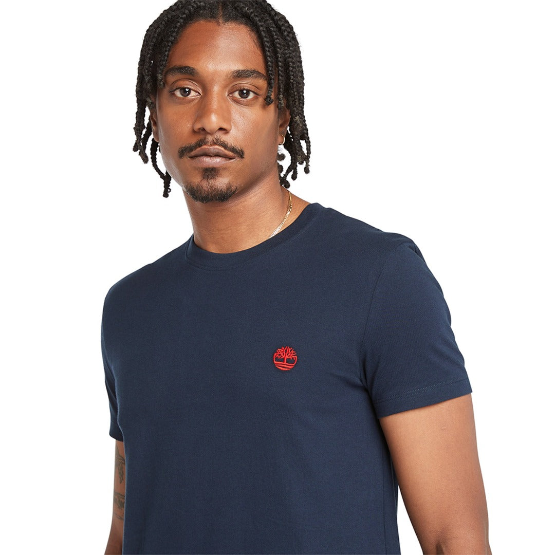 Timberland Short Sleeve Safir Erkek T-Shirt