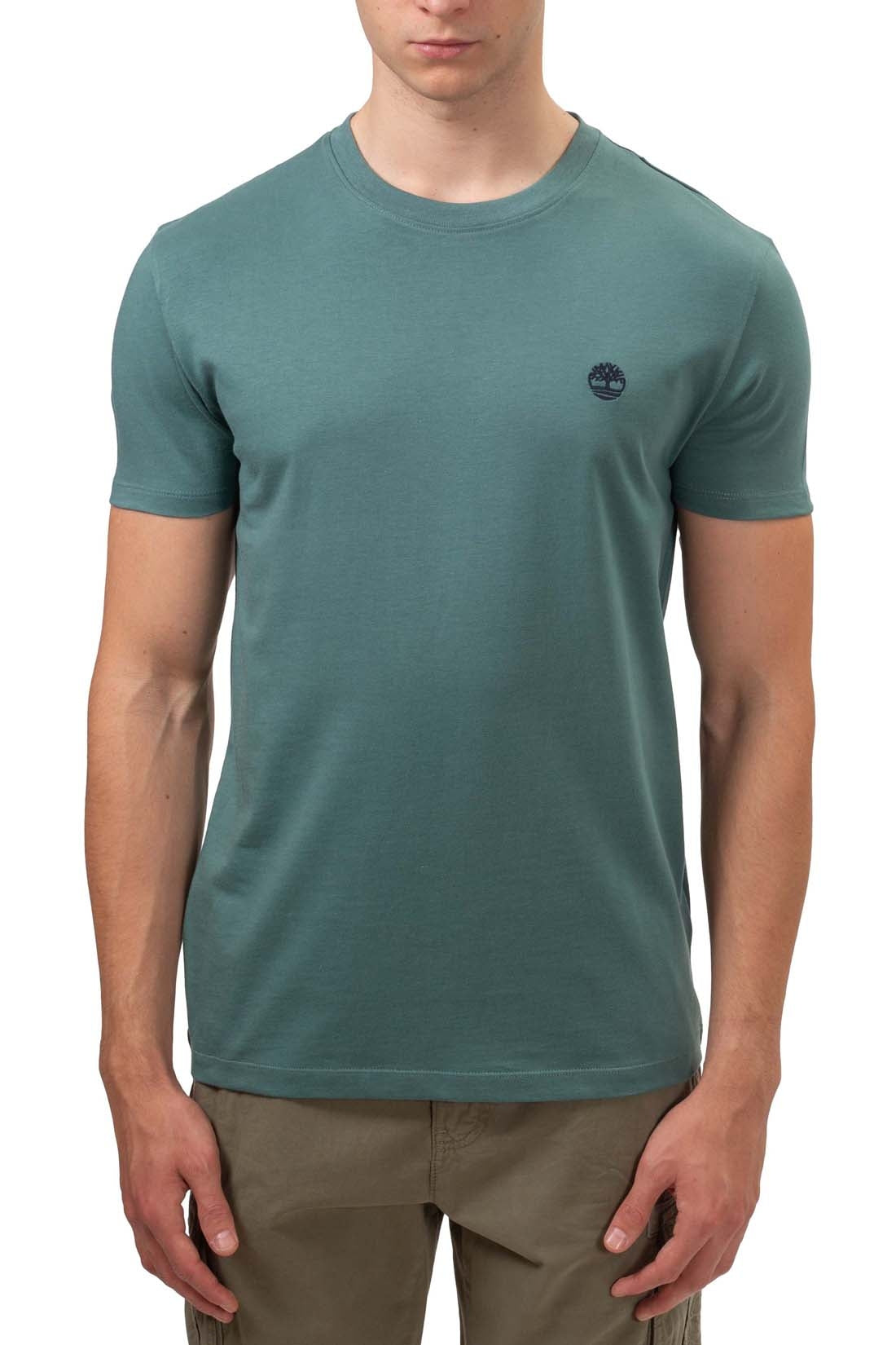 Timberland Short Sleeve Yeşil Erkek T-Shirt