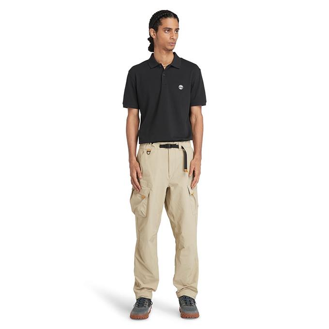 Timberland Short Sleeve Stretch Siyah Erkek T-Shirt