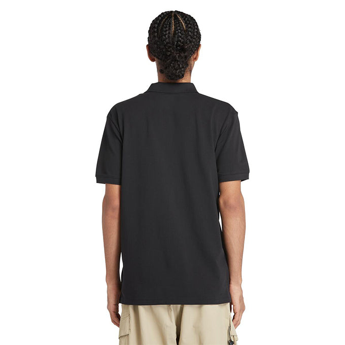 Timberland Short Sleeve Stretch Siyah Erkek T-Shirt