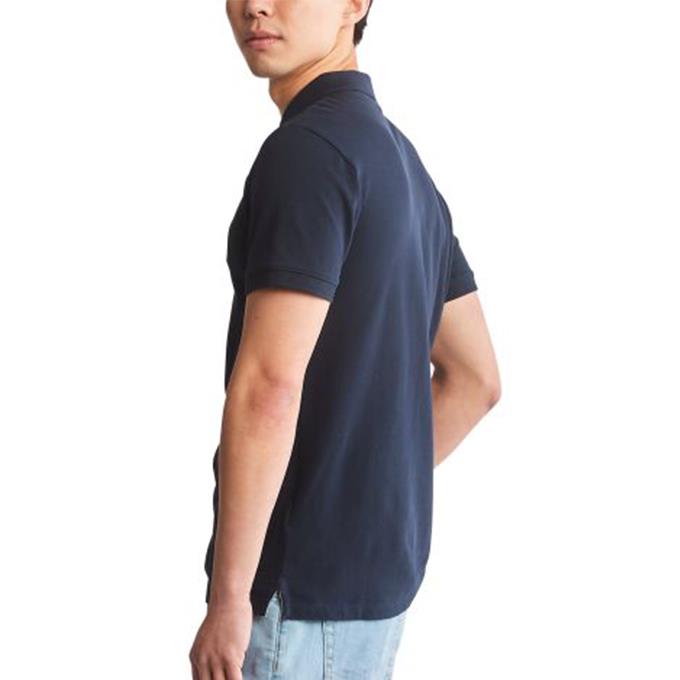 Timberland Short Sleeve Stretch Safir Erkek T-Shirt