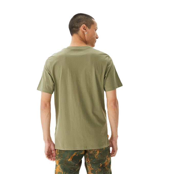 Timberland Tree Logo Seasonal Camo Haki Erkek T-Shirt