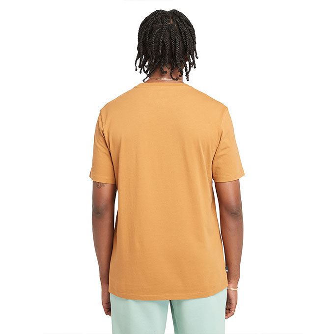 Timberland Tree Logo Short Sleeve Sarı Erkek T-Shirt