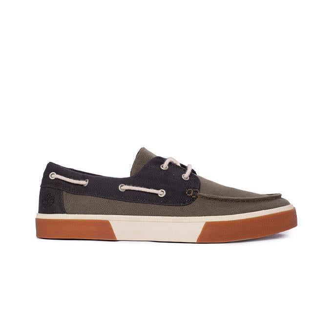 Timberland Union Wharf 2.0 EK 2 Eye Boat OX Yeşil Erkek Sneaker