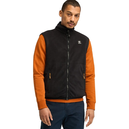 Timberland Vest Fleece Erkek Polar - Siyah