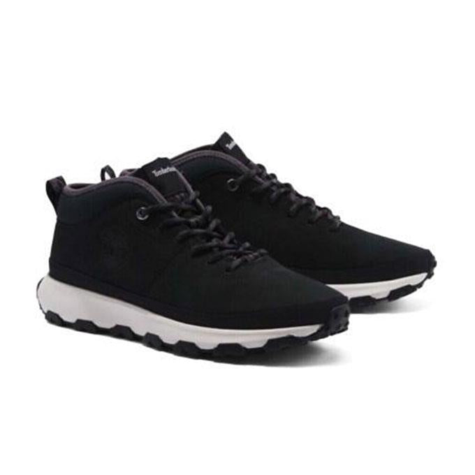 Timberland Winsor Trail Mid Lace Up  Siyah Erkek Outdoor Bot