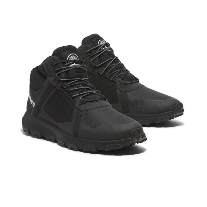 Timberland Winsor Trail Mid Lace Up Waterproof Siyah Erkek Outdoor Bot