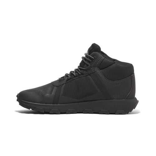 Timberland Winsor Trail Mid Lace Up Waterproof Erkek Outdoor Bot - Siyah