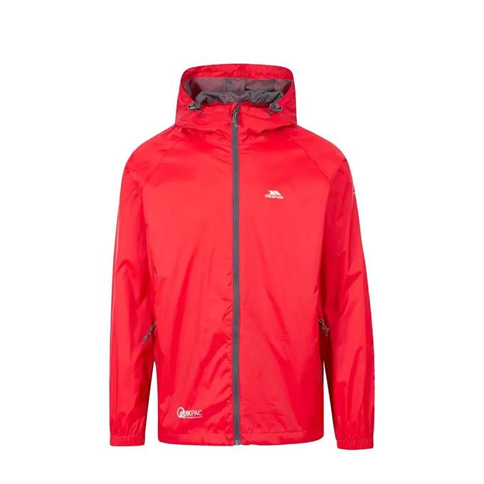 Trespass Qikpac Packaway TP75 Kırmızı Unisex Mont