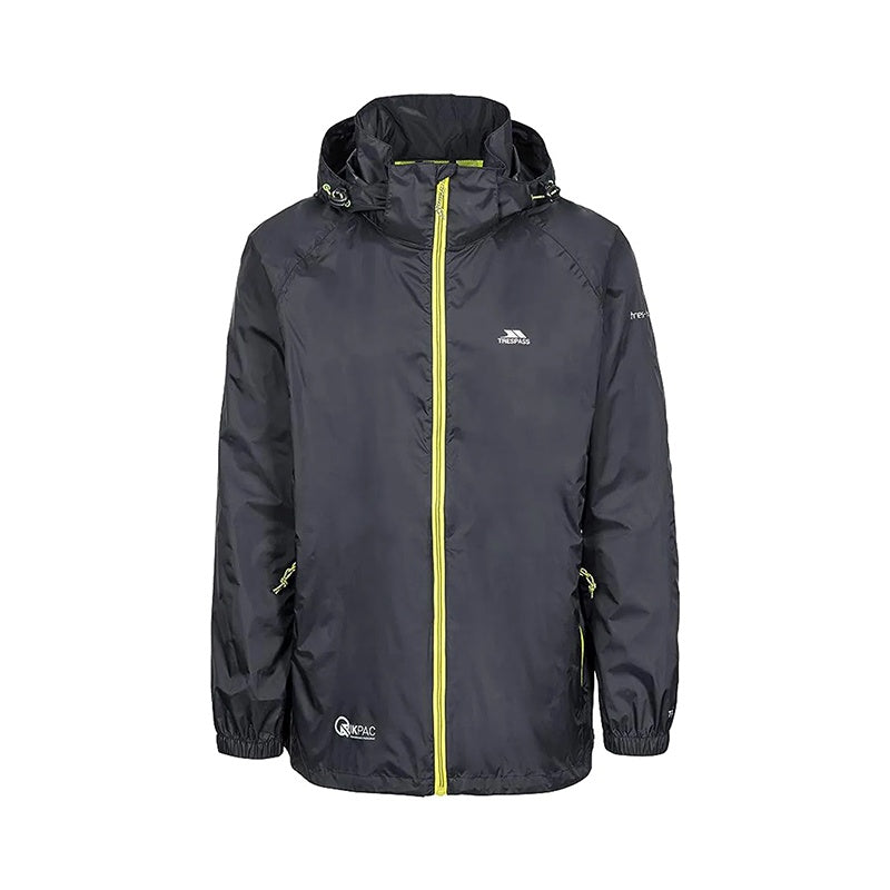 Trespass Qikpac Packaway TP75 Unisex Mont - Siyah