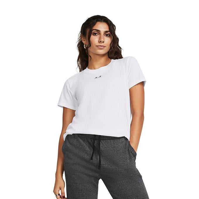 Under Armour Campus Core SS Beyaz Kadın T-Shirt