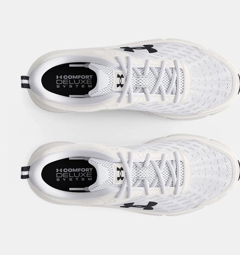 Under Armour Charged Assert 10 Erkek Koşu Ayakkabısı - Beyaz