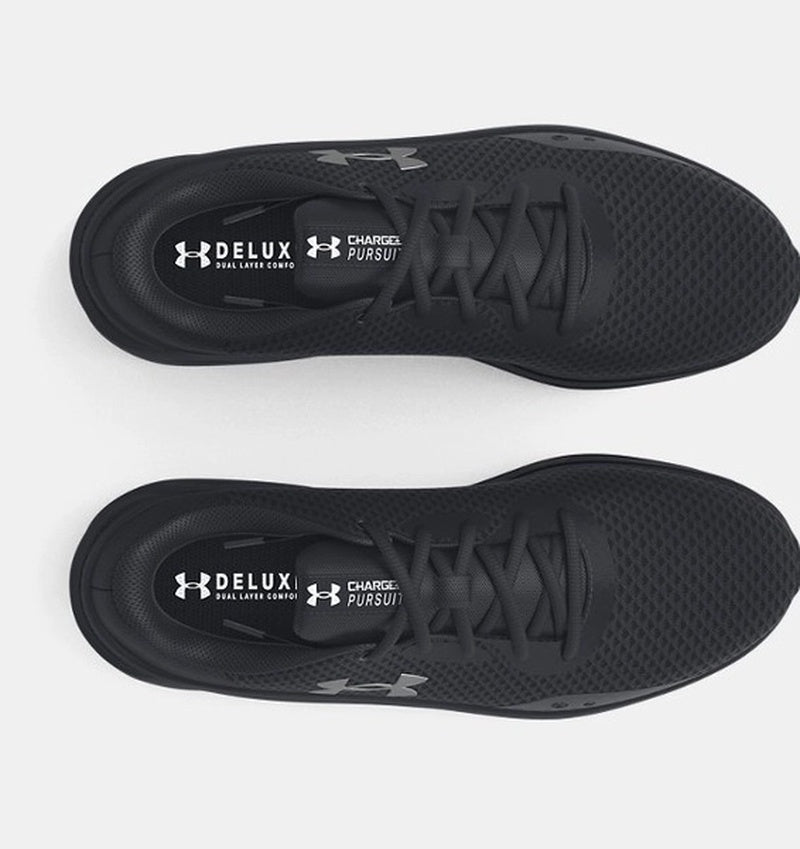 Under Armour Charged Pursuit 3 Kadın Koşu Ayakkabısı - Siyah