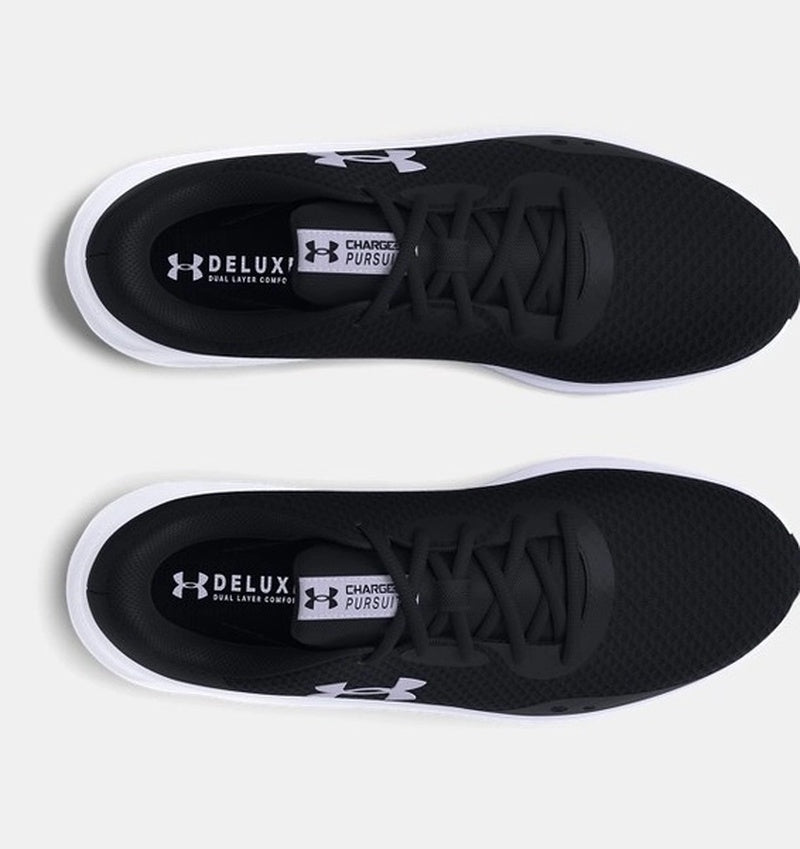 Under Armour Charged Pursuit 3 Kadın Koşu Ayakkabısı - Siyah