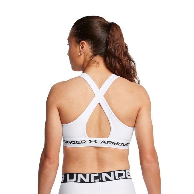 Under Armour Crossback Mid Beyaz Kadın Bra