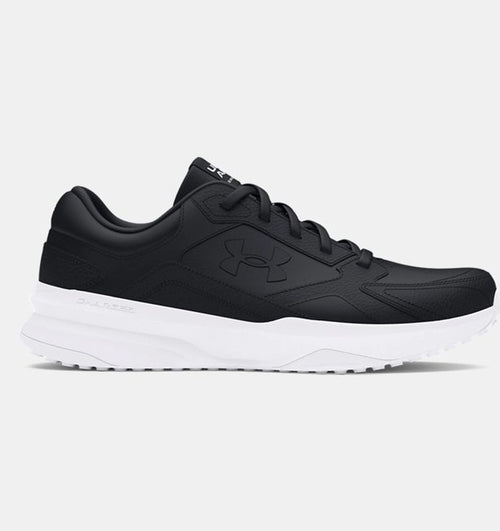 Under Armour Edge Leather Erkek Sneaker - Siyah
