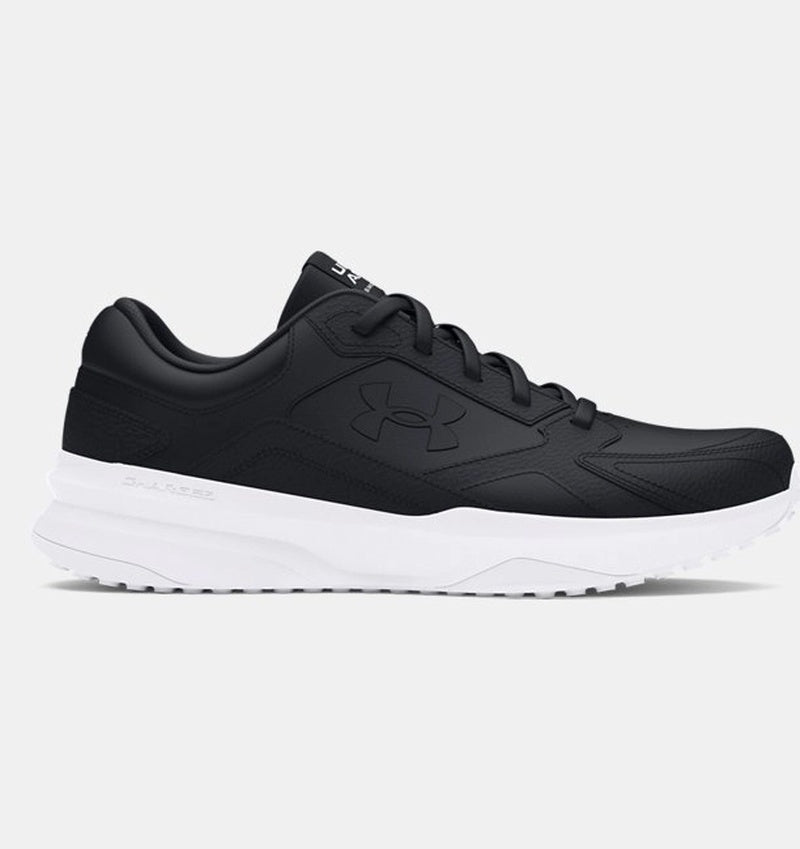 Under Armour Edge Leather Erkek Sneaker - Siyah